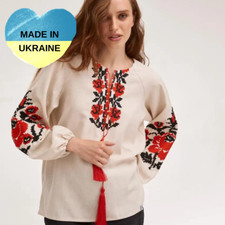 Ukrainian Embroidered Blouse