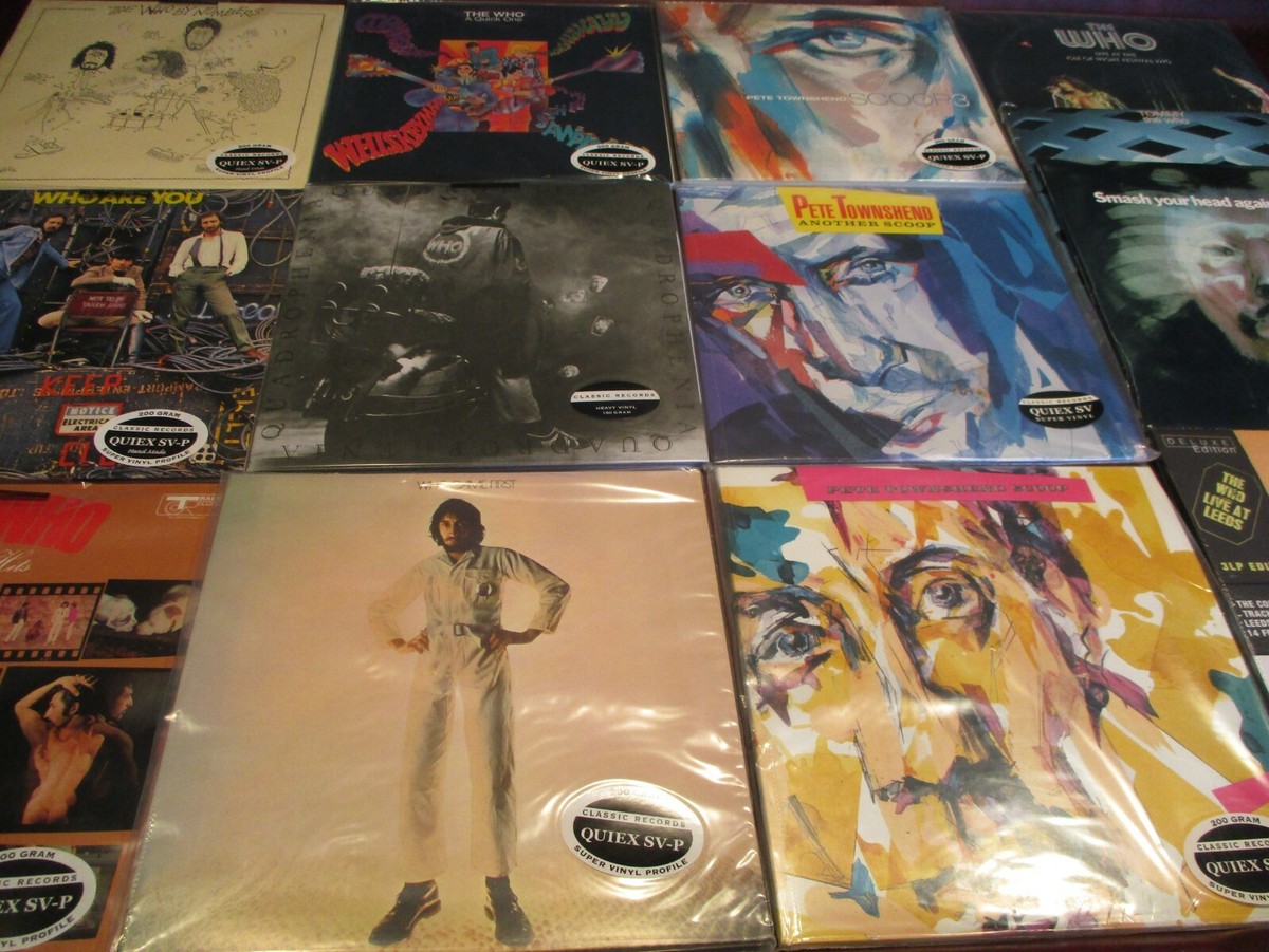 THE WHO VERIFIED CLASSIC RECORDS WHO ARE YOU HITS QUAD