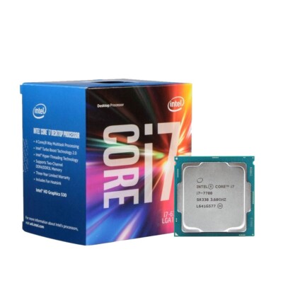 Intel Core I7 7700 Processor (3.60 GHz, 4 Cores, FCLGA1151) - SR338