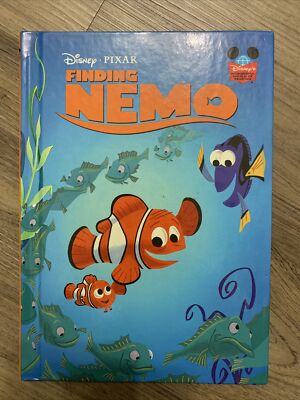 2003 Walt Disney Pixar Finding Nemo Hardcover Book Wonderful