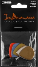 Joe Bonamassa Jazz Iii Guitar Pick Compact Precision Blues Plectrum 80 Charac...