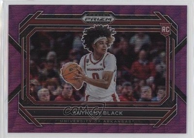 2023 Panini Prizm Draft Picks Purple Wave Variations Anthony Black Rookie RC e9p