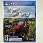 Farming Simulator 22 (PS4 - PlayStation 4) Game w/ manual - Tested Working