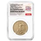 Presale - 2026-W $50 1-oz Enhanced Uncirculated American Gold Eagle NGC MS70