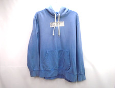 American Eagle Super Soft Hoodie Sweatshirt Large L Light Blue Mens