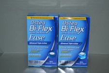(2) Osteo Bi-Flex Ease Advanced Triple Action, 28 Mini Tablets Each, Exp. 04/26