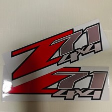 2Pcs For Chevy GMC Z71 4x4 Off Road Truck Bed...