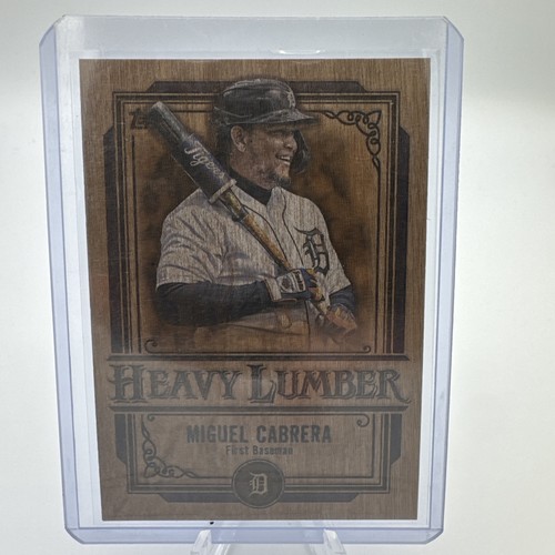 Miguel Cabrera #HL-53 2025 Topps Update Heavy Lumber card