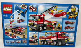 *NEW/Sealed* LEGO CITY 7213 Off-Road Fire Truck Fireboat - Rare Special Edition