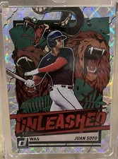 🔥 Panini Donruss Unleashed Juan Soto #UNL14 Insert Hologram Nationals MLB 2021