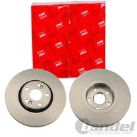 2X Trw Bremsscheiben 308Mm BelÜFtet Vorne Passend FÜR Renault Espace Laguna |