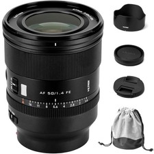 Viltrox 50mm F1.4 Pro Full Frame Auto Focus Prime Lens for Sony E-mount Cameras