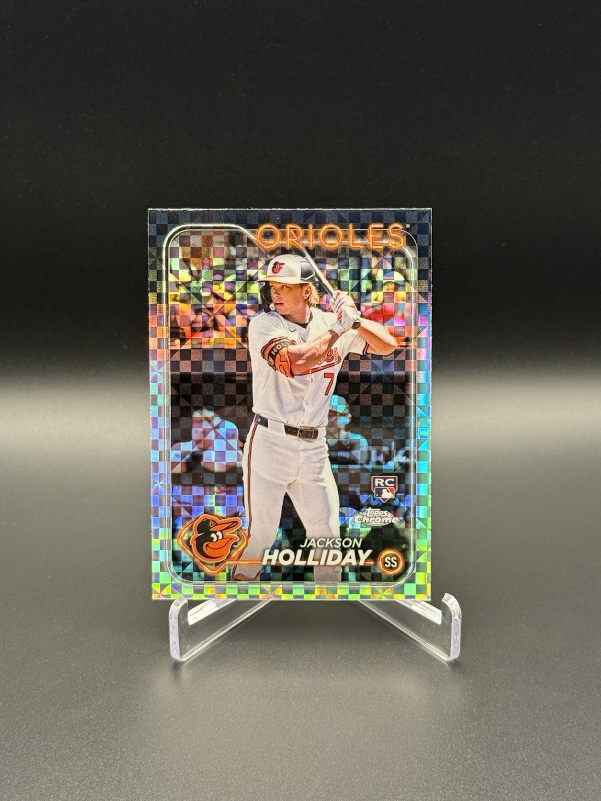 2024 Topps Chrome - Jackson Holliday #88 X-Fractor (RC)