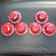 Dial, Thermostat,  Lot of 6 Red, 200-550F for Hobart -# 00-498086-00007 (LXC4N)