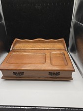 Unbranded Vintage Wooden Valet 4" H, 11" L, 8.25" W