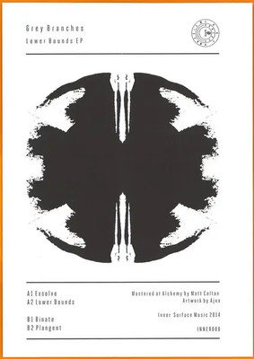 LP Grey Branches Lower Bounds EP ORANGE TRANSPARENT VINYL Inner Surface