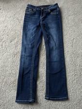 Justice Girl  s Low Rise Bootcut Jeans Size 12R