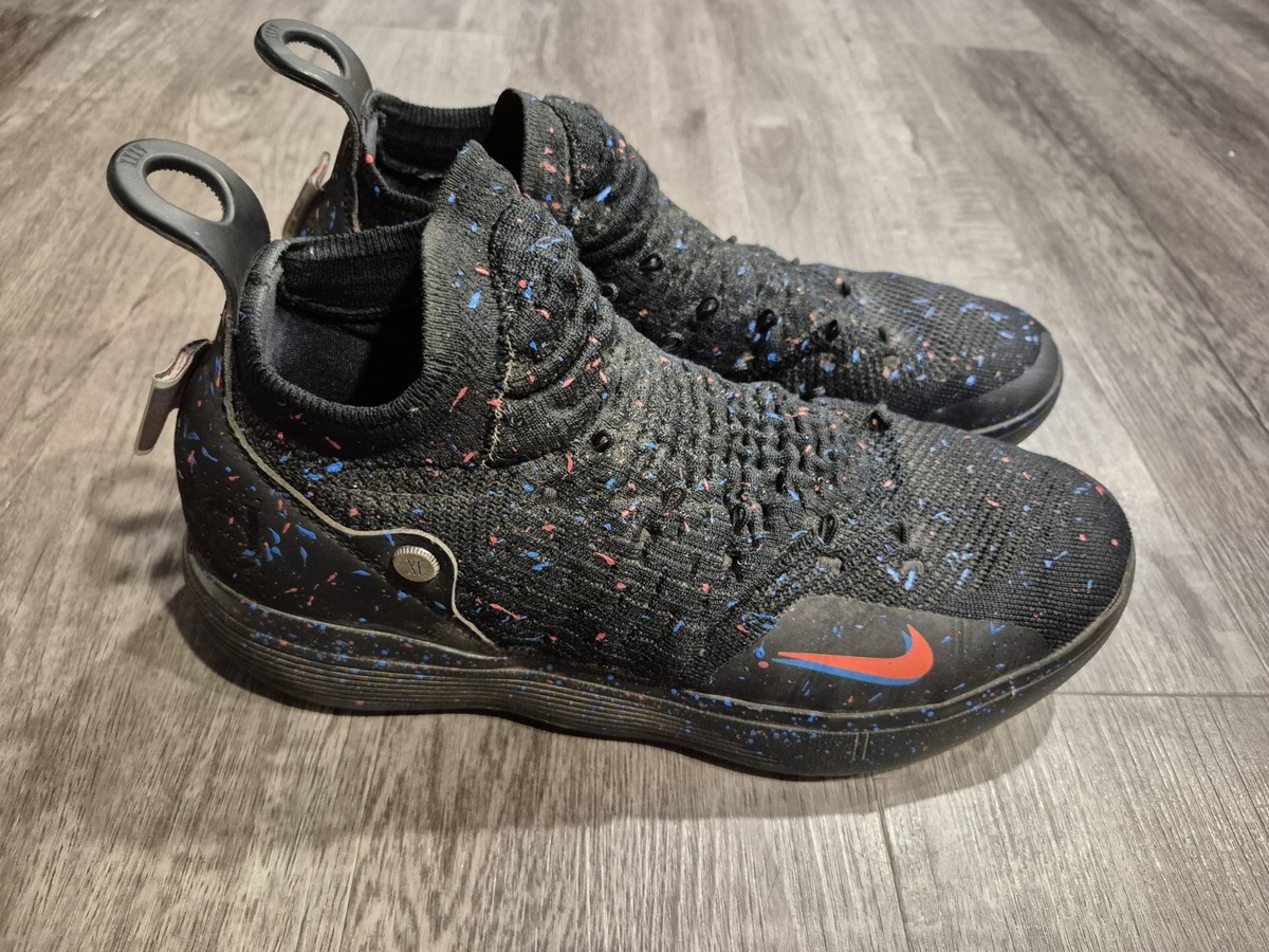 Nike Zoom KD11 Durant Galaxy Just Do It Confetti AO2604-007 Sz 9.5 2018 No Laces View 3