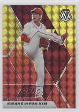 2021 Panini Mosaic Choice Fusion Red & Yellow Prizm /64 Kwang-Hyun Kim #13 10k8