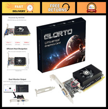 Low Profile 2GB DDR3 Graphics Card, PCIe x16, HDMI/VGA, Entry Level GPU for PC,