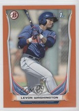 2014 Bowman Prospects Orange 104/250 Levon Washington #BP42 1n1