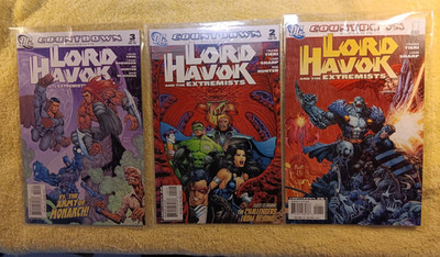 comic book dc lot lord havok and the extremists 1 2 3 one two three modern super