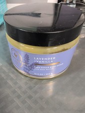 Bath and Body Works Aromatherapy Lavender Vanilla Shea Sugar Body Scrub S26