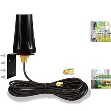 High Gain 4G LTE Outdoor Antenna - Waterproof  Wall Mountable for All Carriers