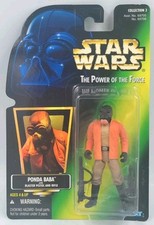1996 Star Wars POTF PONDA BABA w  Pistol Collection 3 Holo Green Card Kenner NEW