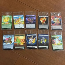 MTG Final Fantasy Plastic Tokens Complete Set of 10 JPN limited FF Family Mart