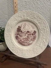 Wedgwood CALIFORNIA 1st Edition Sutters Fort 1848 Baker Bros L.A. 1939 Wild West