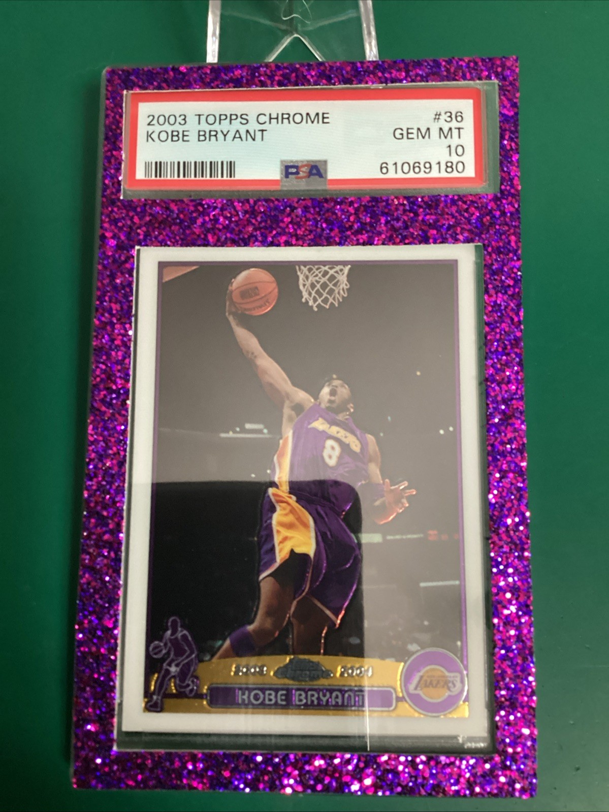 2003-04 Topps Chrome - Kobe Bryant #36 9180 PSA 10