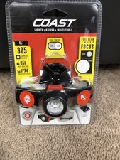 Coast 19261 Pure Beam Twist Focus LED Headlamp HL7, 305 Lumens / NEW