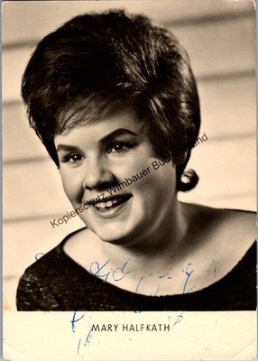 2x original autograph Mary Halfkath + more /// autograph signed signed sign