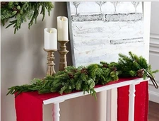 48" Real Feel Pine, Spruce, and Juniper Garland by Valerie