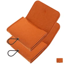 2Pcs Essential Oil Carrying Case Small Essential Oil Storage Bag Portable Pouch