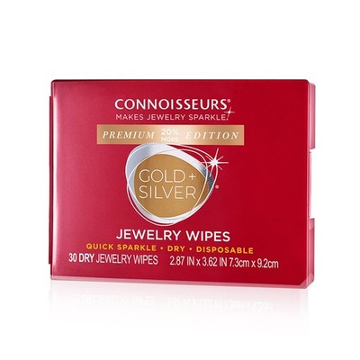 Connoisseurs - Jewelry Wipes - 30 Pack