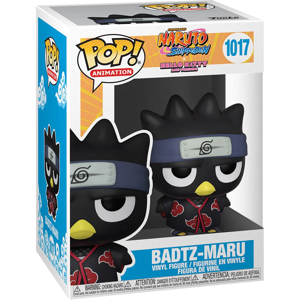 Funko Pop Sanrio Naruto Shippuden X Badtz-Maru 1017 Vinyl Figure