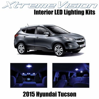 XtremeVision Interior LED for Hyundai Tucson 2015+ (8 PCS) Blue