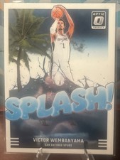 2024-25 Panini Donruss Optic NBA Victor Wembanyama Splash #4 Spurs 🔥