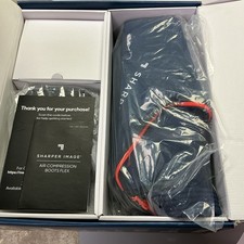 Sharper Image Air Compression Boots Flex Leg Recovery System L / XL 5'9-6'3 NOB