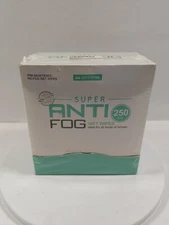 OPTIPAK Pre-Moistened Cleaning Wipes Binoculars Face Shields Ski Masks 250-Pack