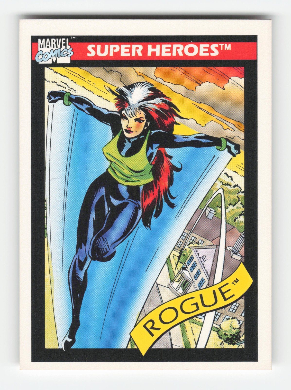 1990 Impel Marvel Universe #41 Rogue Near Mint or Better