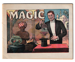 Antique Dr. Miles Magic Booklet Nervine Anti-Pain Medicine 27 Magic Tricks