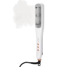 Dampf-Haarglätter Bürste 3-Temp Stufen | Gl...