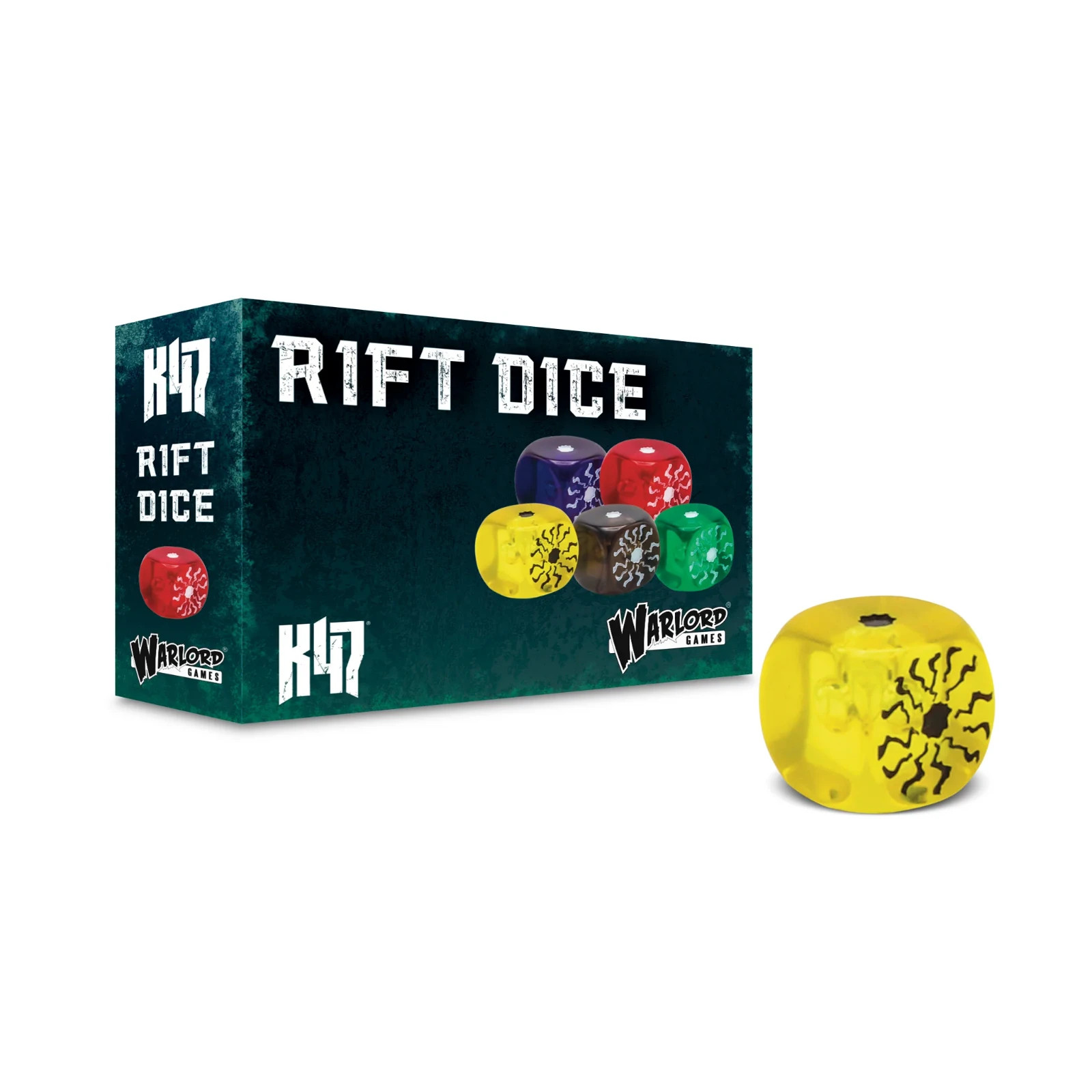 Konflikt '47 Rift Dice Yellow - Brand New - Warlord Games Konflikt '47