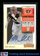 2018 Contenders #270 Sam Hubbard Rookie Championship Ticket Variation #/49 Auto