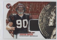 2002 Topps Pristine Nickel Package Justin Smith #NP-JS 9lc