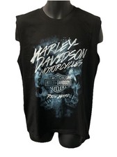 Harley Davidson Men's Duel Sleeveless Tank Top Black 402948050