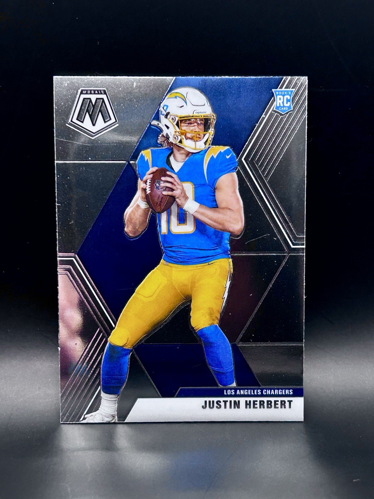 Justin Herbert 2020 Panini Mosaic Rookie RC #204 Chargers QB